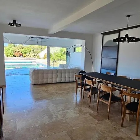 De Standing Les Amandiers, Vue & Piscine Villa *