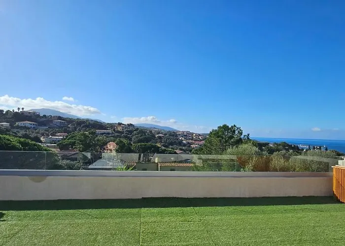 De Standing Les Amandiers, Vue & Piscine Vila Propriano (Corsica)